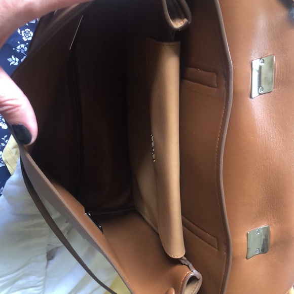 Prada nude/tan color very soft leather and with matching wallet tan leather. - Picture 4 of 8